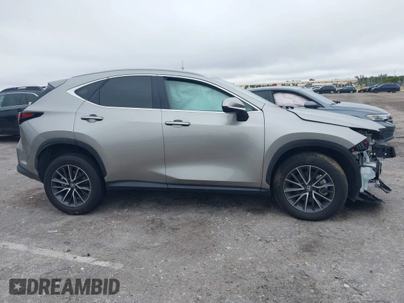 2024 Lexus NX 250 with VIN 2T2ADCAZ2RC014553, listed as a IAAI auction lot 41383564 with 8,403 mi miles and . Bid and sale history available at DreamBid. Image 12.