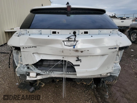 2024 Cadillac LYRIQ Luxury z VIN 1GYKPSRK6RZ121087, wystawiony jako Copart lot #83309844 z przebiegiem 3038 mil mil oraz Szkody całkowita. Historia ofert i sprzedaży dostępna na DreamBid. Obrazek 6.