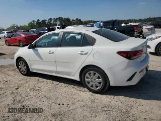 2023 Kia Rio S with VIN 3KPA24AD5PE626278, listed as a Copart auction lot 50579925 with 17,617 mi miles and Salvage Title. Bid and sale history available at carsss.com. Image 2.