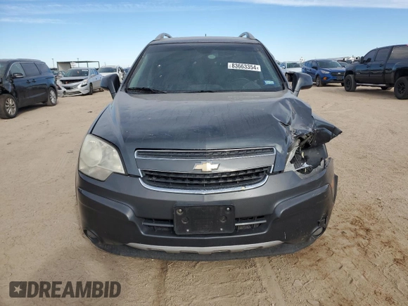 2013 Chevrolet Captiva Sport LTZ with VIN 3GNAL4EK1DS563058, listed as a Copart auction lot 83663354 with 110,108 mi miles and Salvage Title. Bid and sale history available at DreamBid. Image 5.