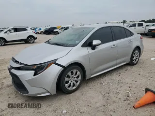 2021 Toyota Corolla LE with VIN 5YFEPMAE0MP162841, listed as a Copart auction lot 50731085 with 79,004 mi miles and Salvage Title. Bid and sale history available at carsss.com. Image 1.