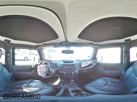 2018 Jeep Wrangler JK Unlimited Altitude with VIN 1C4BJWEG5JL820816, listed as a Copart auction lot 71212614 with 76,630 mi miles and Salvage Title. Bid and sale history available at carsss.com. Image 14.