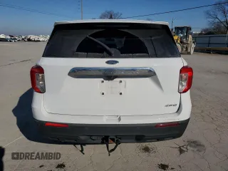 2021 Ford Explorer with VIN 1FMSK8BH5MGB33303, listed as a Copart auction lot 87237384 with 56,374 mi miles and Salvage Title. Bid and sale history available at carsss.com. Image 6.