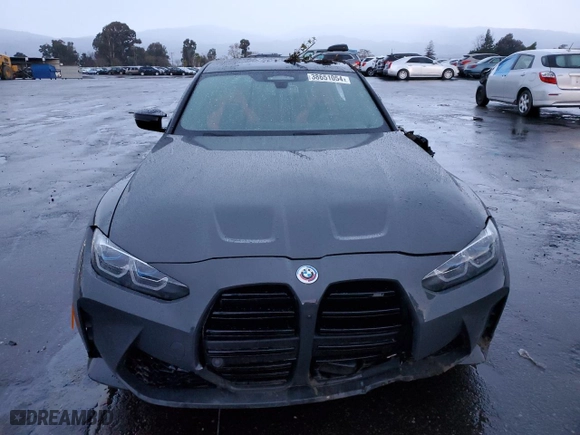 2023 BMW M3 Competition with VIN WBS33AY01PFP12578, listed as a Copart auction lot 38651054 with 0 mi miles. Bid and sale history available at carsss.com. Image 5.