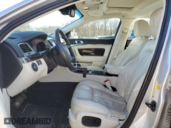 2010 Lincoln MKS EcoBoost with VIN 1LNHL9FT0AG606161, listed as a Copart auction lot 51686965 with 143,188 mi miles and Salvage Title. Bid and sale history available at DreamBid. Image 7.