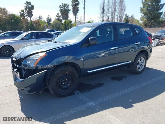 2015 Nissan Rogue Select S with VIN JN8AS5MT7FW664144, listed as a IAAI auction lot 41949061 with 106,507 mi miles. Bid and sale history available at carsss.com. Image 2.