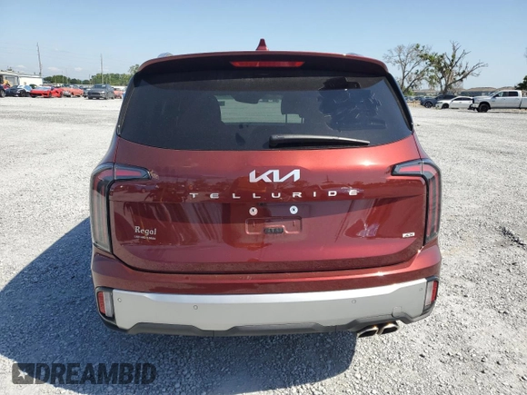2023 Kia Telluride SX с VIN 5XYP5DGC0PG389623, выставлен на аукционе Copart как лот 52812025 с пробегом 33 391 миль миль и На запчасти • Non repairable. История ставок и продаж доступна на DreamBid. Изображение 6.