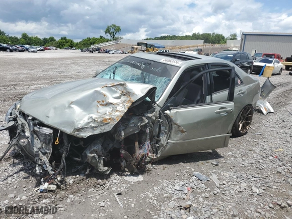 2002 Lexus IS 300 with VIN JTHBD192220053243, listed as a Copart auction lot 58063174 with 205,294 mi miles and Salvage Title. Bid and sale history available at carsss.com. Image 1.