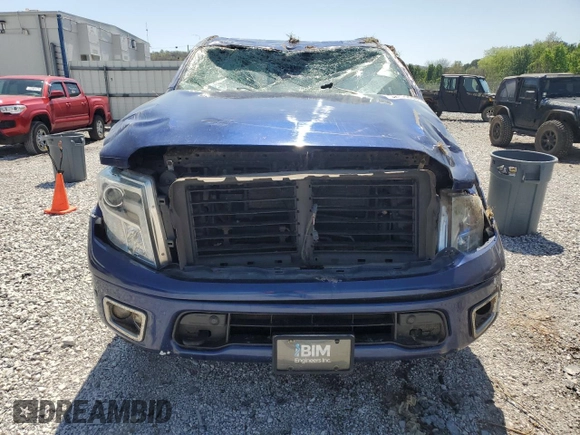 2017 Nissan Titan Platinum Reserve with VIN 1N6AA1E50HN532145, listed as a Copart auction lot 52622005 with 118,392 mi miles and Non repairable. Bid and sale history available at DreamBid. Image 5.