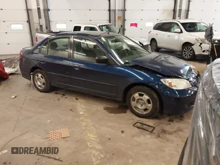 2005 Honda Civic with VIN JHMES96635S003839, listed as a IAAI auction lot 41861678 with 131,987 mi miles and . Bid and sale history available at DreamBid. Image 1.