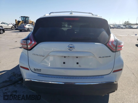 2018 Nissan Murano S with VIN 5N1AZ2MG1JN199038, listed as a Copart auction lot 49389295 with 89,694 mi miles and Salvage Title. Bid and sale history available at DreamBid. Image 6.