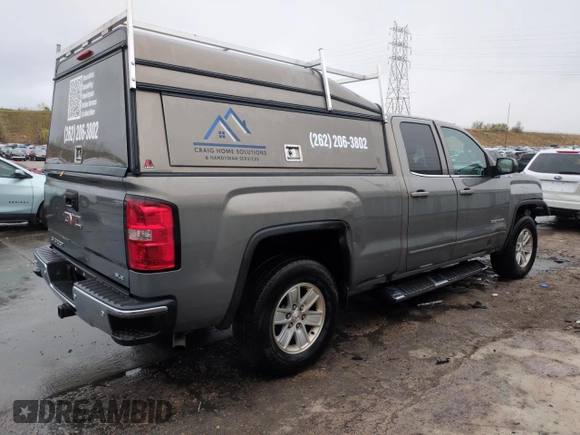 2017 GMC Sierra 1500 SLE z VIN 1GTV2MEC5HZ177175, wystawiony jako Copart lot #53640195 z przebiegiem 100 252 mil mil oraz Szkoda całkowita • Salvage title. Historia ofert i sprzedaży dostępna na DreamBid. Obrazek 3.