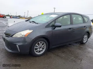 2013 Toyota Prius v Two with VIN JTDZN3EU5D3187892, listed as a IAAI auction lot 41681877 with 160,873 mi miles. Bid and sale history available at carsss.com. Image 17.