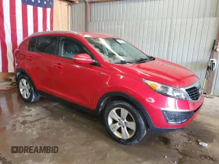 2012 Kia Sportage LX with VIN KNDPBCA2XC7221238, listed as a Copart auction lot 53683495 with 217,313 mi miles and Salvage Title. Bid and sale history available at DreamBid. Image 4.