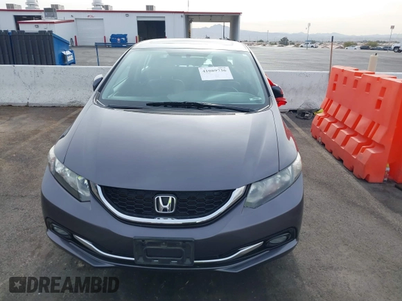 2015 Honda Civic Sedan EX-L with VIN 2HGFB2F97FH532485, listed as a IAAI auction lot 41089736 with 73,706 mi miles. Bid and sale history available at carsss.com. Image 12.