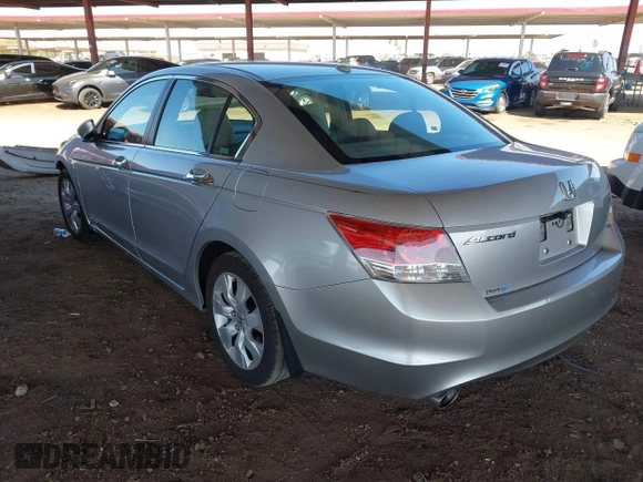 2009 Honda Accord EX-L with VIN 1HGCP36839A021991, listed as a IAAI auction lot 41778441 with 98,748 mi miles and . Bid and sale history available at DreamBid. Image 3.