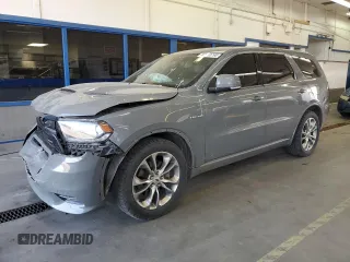 2020 Dodge Durango R/T z VIN 1C4SDJCT2LC262405, wystawiony jako Copart lot #62910795 z przebiegiem 92 921 mil mil oraz Szkoda całkowita • Salvage title. Historia ofert i sprzedaży dostępna na DreamBid. Obrazek 1.