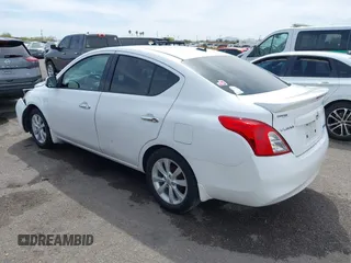 2014 Nissan Versa S Plus with VIN 3N1CN7AP8EL856145, listed as a IAAI auction lot 41896221 with 36,721 mi miles. Bid and sale history available at carsss.com. Image 3.