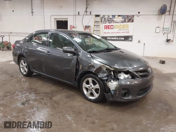 2012 Toyota Corolla L with VIN 2T1BU4EE5CC900539, listed as a IAAI auction lot 41982450 with 261,494 mi miles and . Bid and sale history available at DreamBid. Image 1.