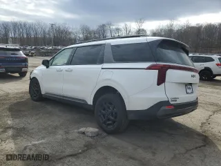 2025 Kia Carnival Hybrid SX Prestige with VIN KNDNE5KA1S6030120, listed as a Copart auction lot 50686895 with 1,455 mi miles and Salvage Title. Bid and sale history available at carsss.com. Image 2.
