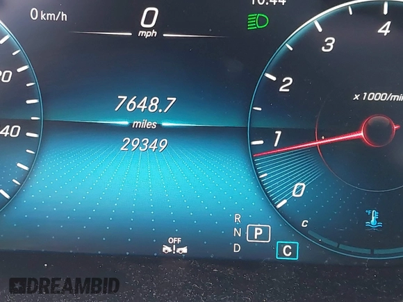 2021 Mercedes-Benz C 300 with VIN W1KWF8EB8MR604811, listed as a IAAI auction lot 41507214 with 29,349 mi miles and . Bid and sale history available at DreamBid. Image 15.
