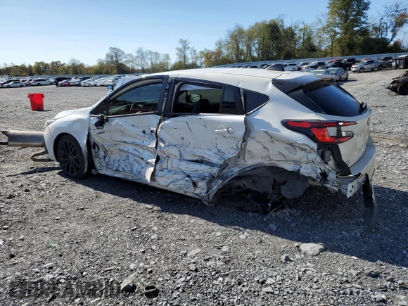 2024 Subaru Impreza RS with VIN JF1GUHHC6R8286179, listed as a Copart auction lot 76664324 with 17,155 mi miles and Salvage Title. Bid and sale history available at carsss.com. Image 2.