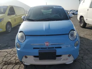 2015 FIAT 500e with VIN 3C3CFFGE7FT507347, listed as a Copart auction lot 83441424 with 70,988 mi miles and Clean Title. Bid and sale history available at carsss.com. Image 5.