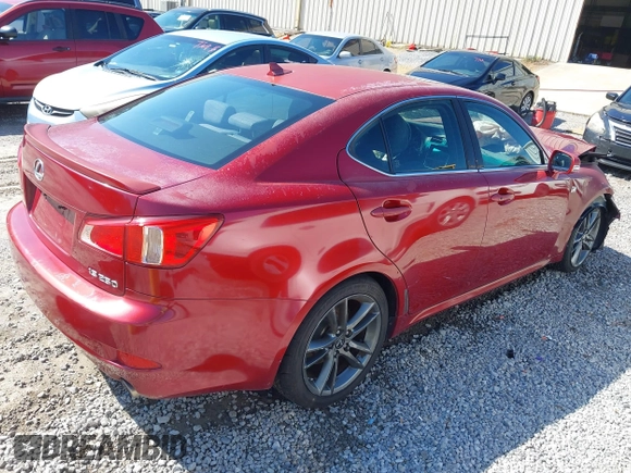 2012 Lexus IS 250 with VIN JTHBF5C26C5173223, listed as a IAAI auction lot 40499040 with 102,981 mi miles and . Bid and sale history available at DreamBid. Image 4.