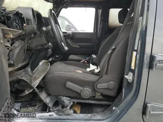 2018 Jeep Wrangler JK Unlimited Sport S with VIN 1C4BJWDG1JL871201, listed as a Copart auction lot 66026884 with 0 mi miles and Non Repairable. Bid and sale history available at carsss.com. Image 7.
