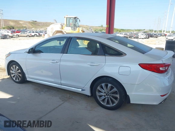 2016 Hyundai Sonata Sport with VIN 5NPE34AF1GH283142, listed as a IAAI auction lot 42226129 with 111,724 mi miles and . Bid and sale history available at DreamBid. Image 14.