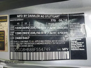 2011 Mercedes-Benz GLK 350 z VIN WDCGG8HB8BF554749, wystawiony jako Copart lot #51547655 z przebiegiem 119 222 mil mil oraz Szkoda całkowita • Salvage title. Historia ofert i sprzedaży dostępna na DreamBid. Obrazek 13.