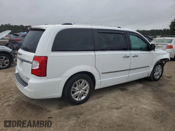2014 Chrysler Town & Country Limited with VIN 2C4RC1GG8ER317917, listed as a Copart auction lot 80584314 with 183,830 mi miles and Salvage Title. Bid and sale history available at DreamBid. Image 3.
