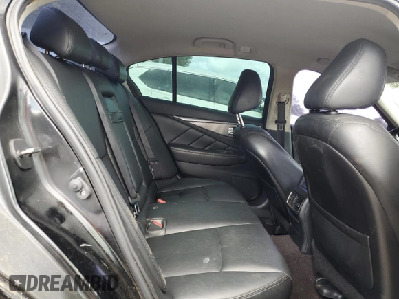 2015 Infiniti Q50 with VIN JN1BV7AP4FM358818, listed as a Copart auction lot 59081465 with 133,503 mi miles and Salvage title. Bid and sale history available at DreamBid. Image 10.