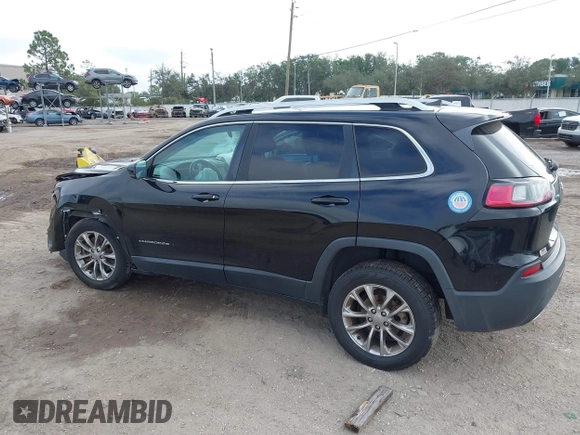 2019 Jeep Cherokee Latitude Plus with VIN 1C4PJLLN4KD119783, listed as a IAAI auction lot 41223282 with 84,917 mi miles. Bid and sale history available at carsss.com. Image 14.