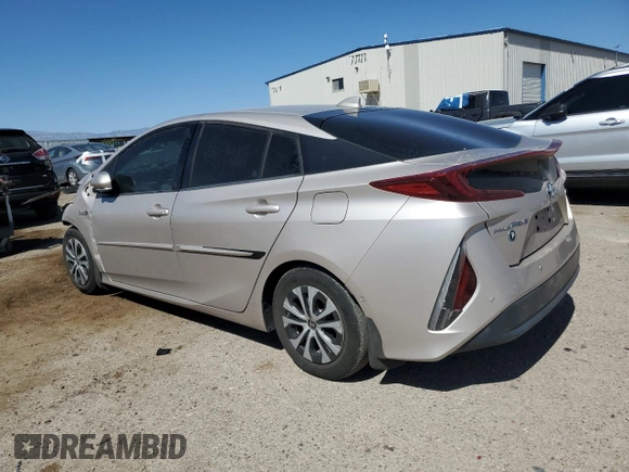 2020 Toyota Prius LE z VIN JTDKARFPXL3124035, wystawiony jako Copart lot #53996215 z przebiegiem Nie podano mil oraz Szkoda całkowita • Salvage title. Historia ofert i sprzedaży dostępna na DreamBid. Obrazek 2.