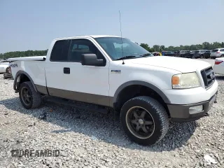 2005 Ford F-150 XLT with VIN 1FTPX14515NB82307, listed as a Copart auction lot 59957895 with 179,289 mi miles and Salvage title. Bid and sale history available at DreamBid. Image 4.