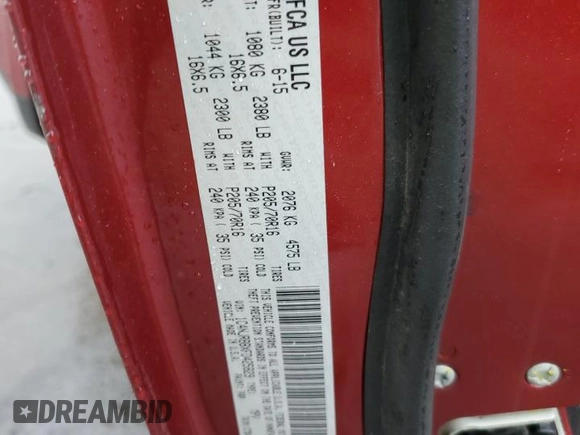 2015 Jeep Patriot Altitude z VIN 1C4NJRBBXFD425829, wystawiony jako Copart lot #56540355 z przebiegiem 98 752 mil mil oraz Szkoda całkowita • Salvage title. Historia ofert i sprzedaży dostępna na DreamBid. Obrazek 13.