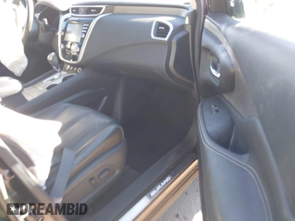 2017 Nissan Murano Platinum z VIN 5N1AZ2MG1HN184632, wystawiony jako IAAI lot #41643809 z przebiegiem 133 966 mil mil oraz . Historia ofert i sprzedaży dostępna na DreamBid. Obrazek 5.