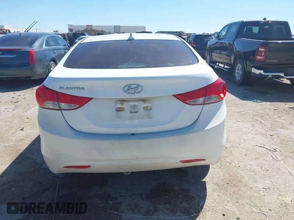2011 Hyundai Elantra GLS with VIN 5NPDH4AE9BH029465, listed as a IAAI auction lot 41845258 with 134,380 mi miles. Bid and sale history available at carsss.com. Image 16.