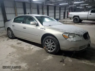 2007 Buick Lucerne V6 CXL with VIN 1G4HD57217U183919, listed as a Copart auction lot 45800025 with 142,444 mi miles and Salvage Title. Bid and sale history available at carsss.com. Image 4.