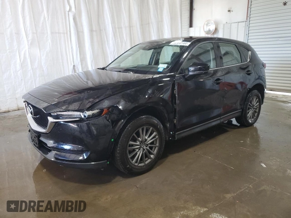 2017 Mazda CX-5 Sport with VIN JM3KFBBL7H0124764, listed as a Copart auction lot 42599395 with 96,749 mi miles and Non Repairable. Bid and sale history available at carsss.com. Image 1.