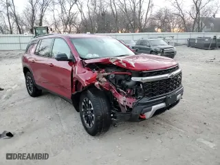 2024 Chevrolet Traverse AWD Z71 with VIN 1GNEVJKS6RJ170762, listed as a Copart auction lot 41400015 with 7,746 mi miles and Salvage Title. Bid and sale history available at carsss.com. Image 14.