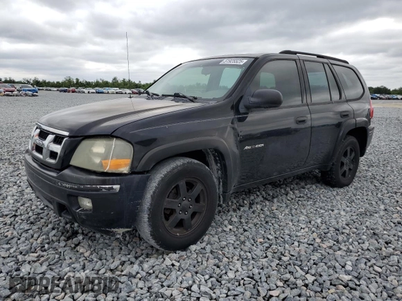 2005 Isuzu Ascender S z VIN 4NUDS13S552700790, wystawiony jako Copart lot #51925525 z przebiegiem 144 856 mil mil oraz Czysty tytuł • Clean title. Historia ofert i sprzedaży dostępna na DreamBid. Obrazek 1.