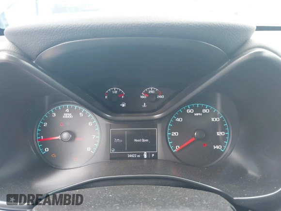 2022 Chevrolet Colorado 2WD Work Truck with VIN 1GCGSBEA1N1302338, listed as a IAAI auction lot 42388100 with 34,422 mi miles and . Bid and sale history available at DreamBid. Image 7.