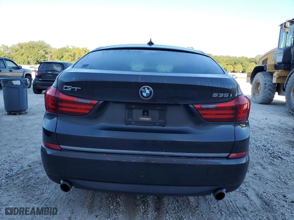 2016 BMW 5 Series Gran Turismo 535i with VIN WBA5M2C5XGG498901, listed as a Copart auction lot 72456294 with 127,050 mi miles and Salvage Title. Bid and sale history available at carsss.com. Image 6.