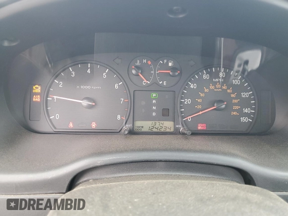2003 Hyundai Sonata GLS with VIN KMHWF35H93A752394, listed as a Copart auction lot 76838254 with 124,234 mi miles and Salvage Title. Bid and sale history available at carsss.com. Image 9.