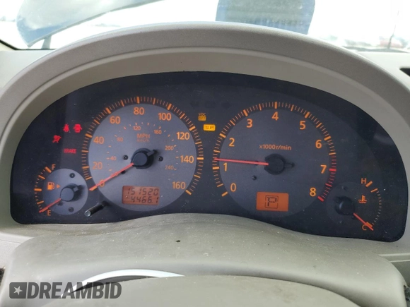 2004 Infiniti G35 w/Leather with VIN JNKCV51F54M711902, listed as a Copart auction lot 70869704 with 151,520 mi miles and Salvage Title. Bid and sale history available at DreamBid. Image 9.