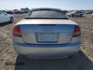 2005 Audi A4 1.8T with VIN WAUAC48HX5K001002, listed as a Copart auction lot 78748294 with 117,648 mi miles and Clean Title. Bid and sale history available at carsss.com. Image 6.