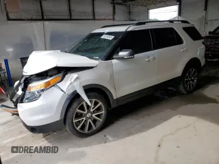 2015 Ford Explorer XLT z VIN 1FM5K8D88FGB00633, wystawiony jako Copart lot #56309855 z przebiegiem Nie podano mil oraz Szkoda całkowita • Salvage title. Historia ofert i sprzedaży dostępna na DreamBid. Obrazek 1.