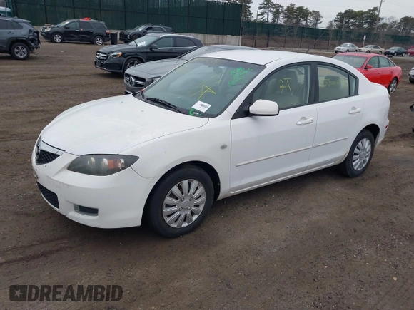 2008 Mazda 3 i Touring with VIN JM1BK12F381863858, listed as a IAAI auction lot 41692437 with Not Provided miles and . Bid and sale history available at DreamBid. Image 2.